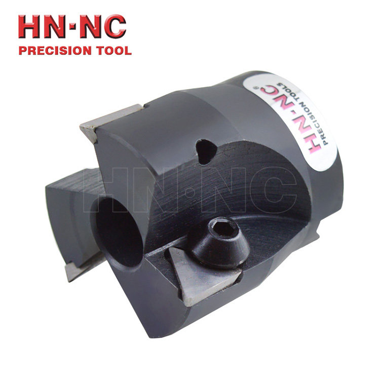 三刃铣刀盘TP直角面铣刀盘90度铣刀盘三角TPKN2204铣刀片铣刀杆