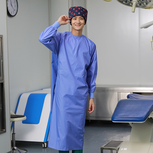 秋冬季护理部主任纯棉手术衣医院隔离衣透气无菌全围衣全棉手术服
