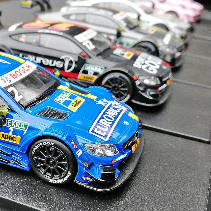 德国dtm房车大赛拉花赛道版奔驰车模型汽车摆件车内饰品高档男生