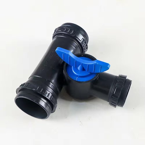 二寸50变一寸28三通四通优质大流量农用水管软管快速接头二变一寸