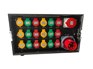 18路电源箱大功率电源柜LED大屏灯光舞台演出防水电源箱