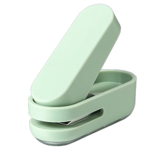 得力纽赛打孔器圆环孔小型打孔机单孔手动活页本装订档案资料手工diy儿童卡片圆形打洞器迷你a4纸本子手帐用