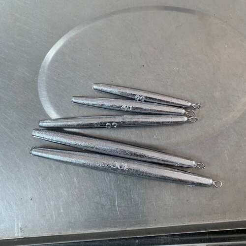 锚鱼锚钩专用铅坠抛竿长条形型