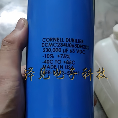 63V230000UF全新CORNELL DUBILIER电容器 DCMC234U063DN2DS 63VDC