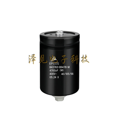 B43763B9478M000全新原装EPCOS电容器 400V4700uF B43763-B9478-M