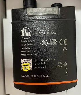 易福门ifm O3D303 3D视觉相机