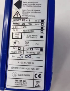 Flowserve Gestra NRGT 26-1 500mm
