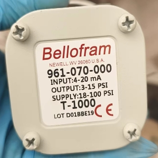 961-070-000 BELLOFRAM T100 I/P 4-20MA/3-15PSI