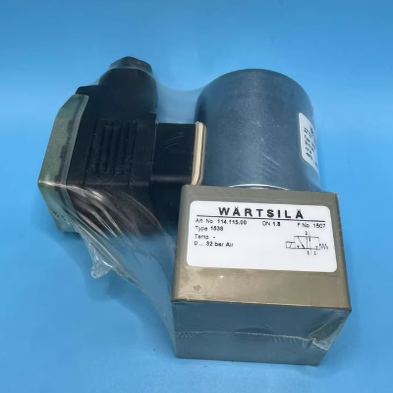 瓦锡兰WARTSILA 电磁阀 114.115.00  118.100.024N - 实物图