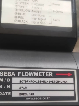 SCTDF-PC-120-U1/1-ETCH-V-C4 韩国SEBA流量计