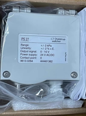 德国 Halstrup-Walcher 微差压传感器 PS27