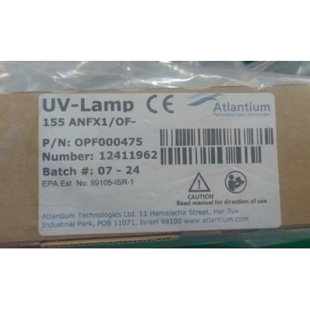 Atlantium/UV-Lamp紫外线灯管/155 ANFX1/OF-  OPF000475