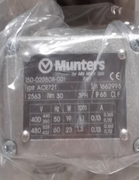 munters 蒙特转轮电机 ACE72T