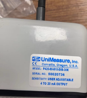 UniMeasure拉线编码器 P420-80-S10-D0S-30K