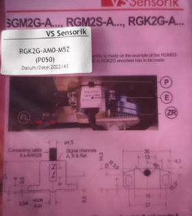 VS Sensorik主轴编码器RGK2G-AM0-M5Z型号P050