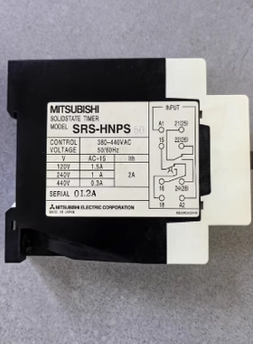 MITSUBISHI SOLIDSTATE TIMER三菱固态时间继电器 SRS-HNPS 60