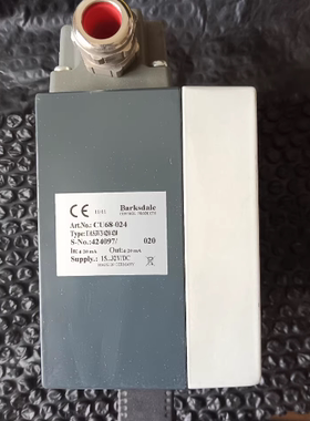 Barksdale UAS3V3/420/420压力开关 CU68-024