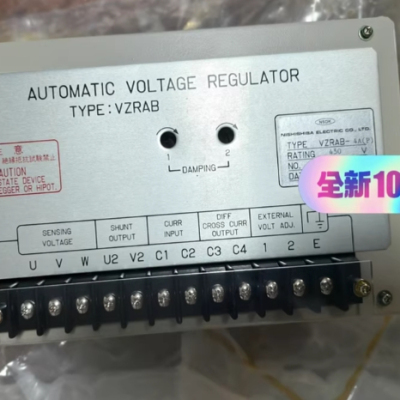 NISHISHIBA西芝自动调压控制器 TYPE：VZRAB-4A（P）RATING：450V