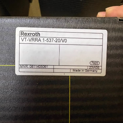 力士乐放大器0811405061  VT-VRRA1-537-20/V0