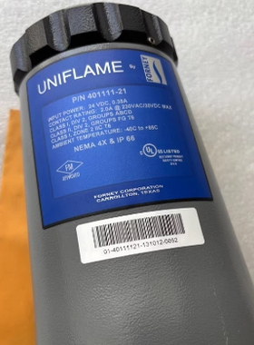 FORNEY美国福尼401111－21 火焰探头  火检传感器