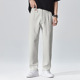 宽松直筒小西裤 抗皱垂顺休闲裤 春夏款 爆款 潮流简约九分长 男士