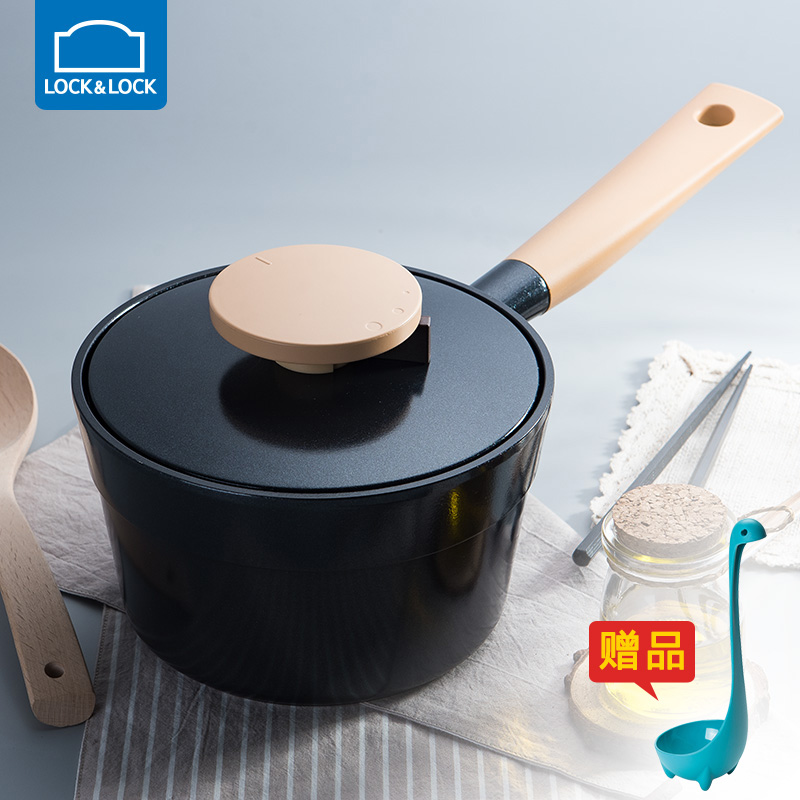 樂扣樂扣進口陶瓷不粘奶鍋家用嬰兒寶寶輔食牛奶小鍋熱奶鍋18cm在類目 廚房/烹飪用具, 烹飪用具, 鍋具/煲/燒水壺, 奶鍋中 - 來自Buy2taobao.com提供專業的淘寶代購服務
