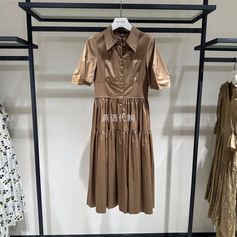 AUM奥姆正品春夏新款女装休闲宽松显瘦连衣裙专柜3680