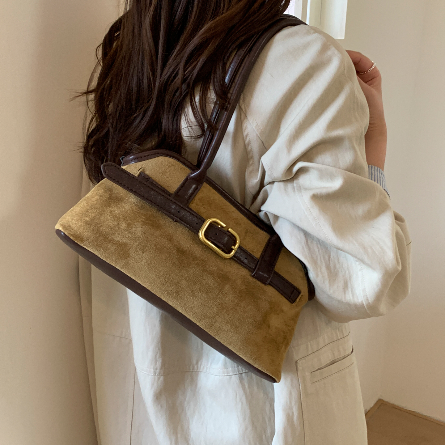 法棍包包女新款复古腋下包