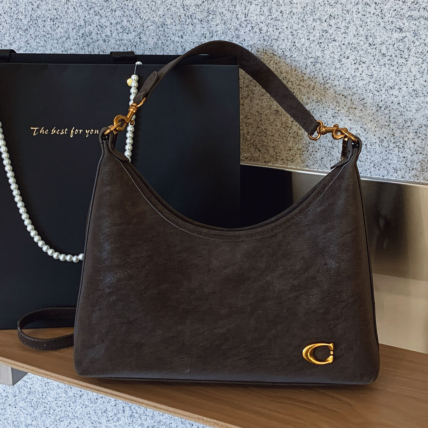 包包2026新款气质通勤hobo包单肩托特包日常百搭高级感腋下小方包,箱包皮具/热销女包/男包,托特包,淘宝优惠券,粉丝福利购,淘宝优惠卷