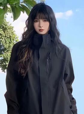 三合一冲锋衣外套男女春秋夹克