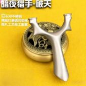 正品 630不锈钢暗夜手圆头弹弓高精度户外专用比赛大威力