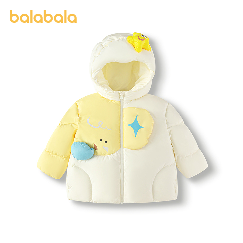巴拉巴拉balaOne羽绒服冬装外套