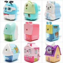 得力削笔器铅笔刀卷笔刀手摇手动削铅笔器多功能男女用转笔刀钻笔刀笔刨小学生用刨笔机削笔机刨笔器办公文具