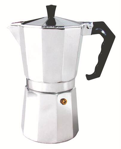 aluminum mocha pot octagon coffee pot france maker machine