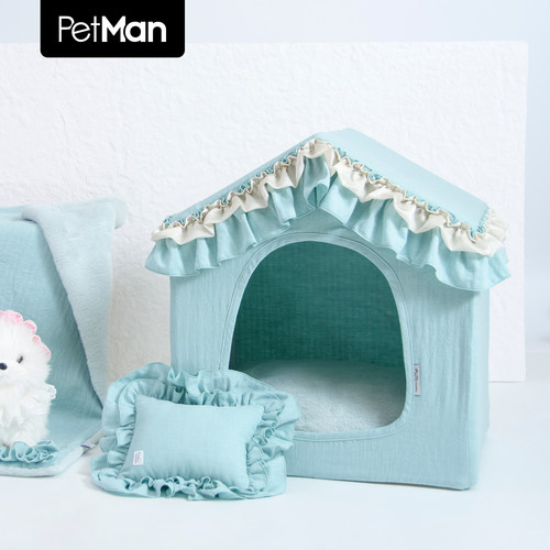 PetMan猫狗通用健康棉纱宠物屋