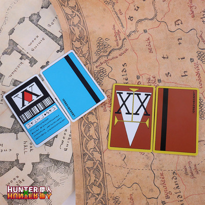 全职猎人cosplay猎人执照卡片