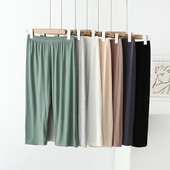 打底裤 莫代尔春夏季 防走光安全裤 纯色高腰秋裤 大码 外穿七分铅笔裤