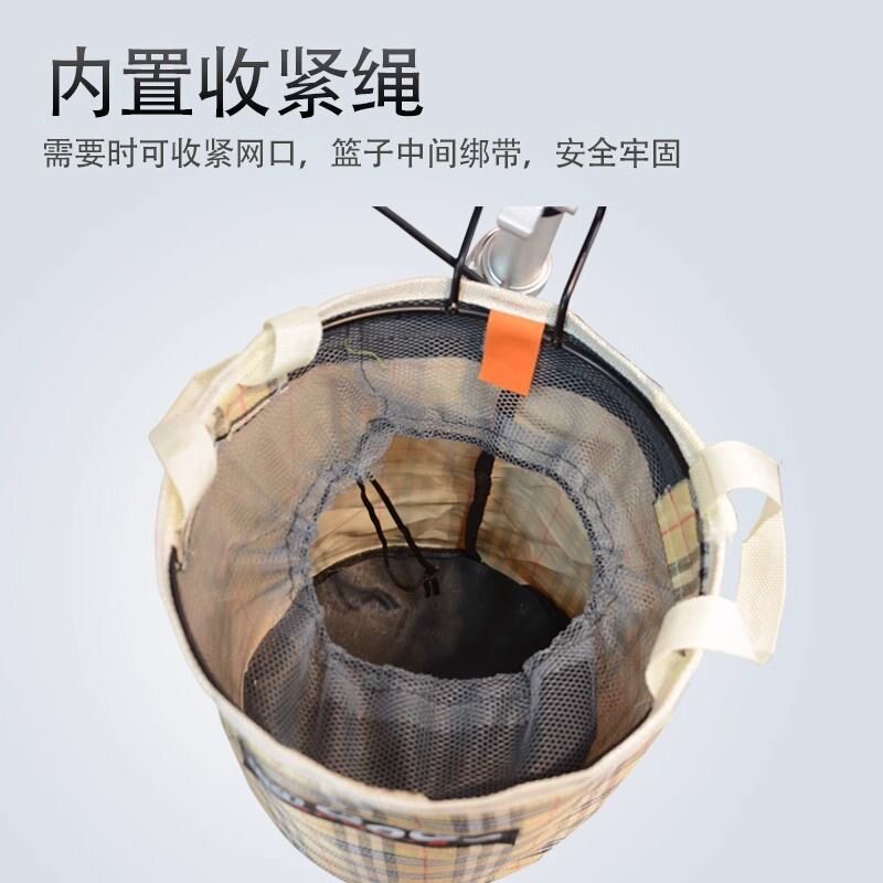 折叠车况篮帆布车篮小海豚专用车篮挂篮车筐等自行车