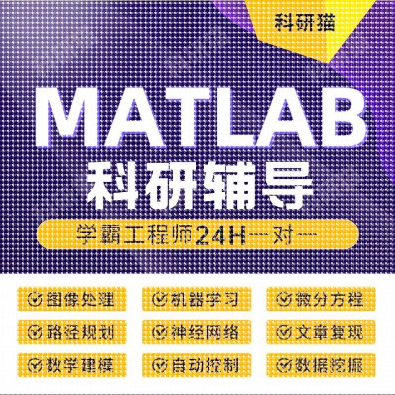 Matlab代码帮做程序代编图像处理通信彷真路径规画覆现算法优化