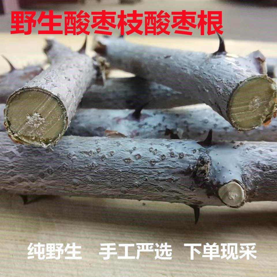 野生酸枣树枝山枣树根酸枣仁根山区酸枣叶中药材可水煎