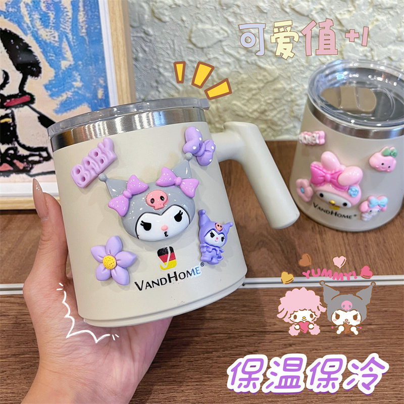 儿童可爱卡通家用保温杯