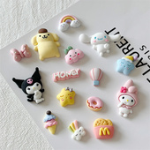 三丽鸥玉桂狗库洛米水杯立体贴手机DIY手工卡通3d装 饰贴玻璃贴