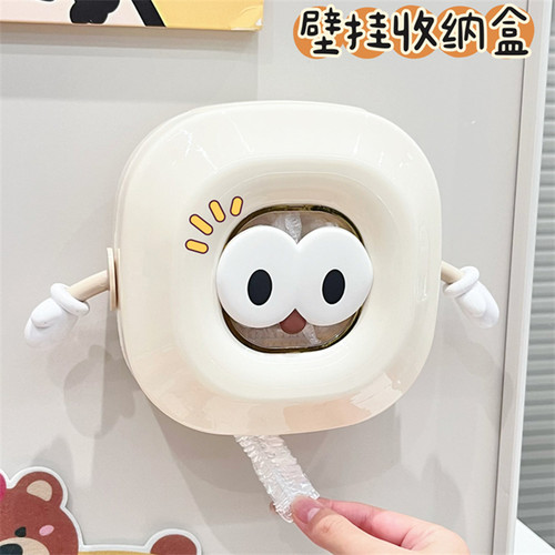 保鲜膜套收纳盒，抽取方便不占地