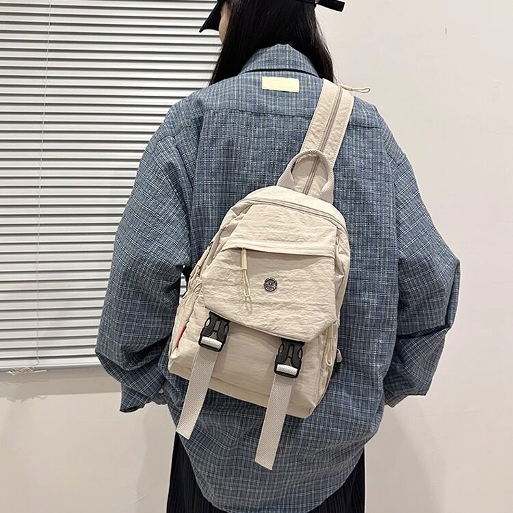 香港ITMCIK书包女旅游两用胸包小型双肩包多功能户外轻便简约背包