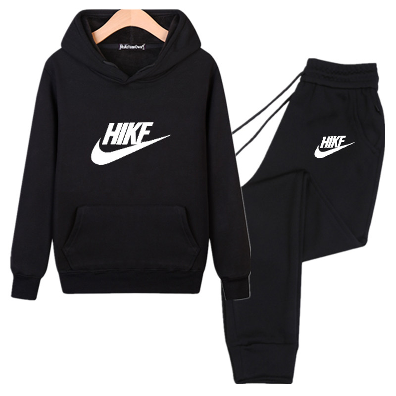 纯棉帽衫男连帽卫衣卫裤套装加绒宽松运动套装秋冬季两件套束脚裤,男装,休闲运动套装,淘宝优惠券,粉丝福利购,淘宝优惠卷