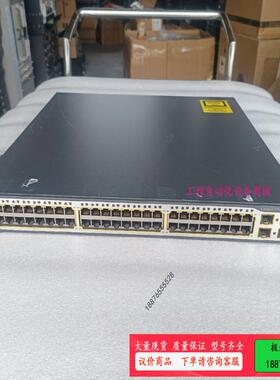 思科 WS-C3750G-48PS-S 48口全千兆三层 P【议价】