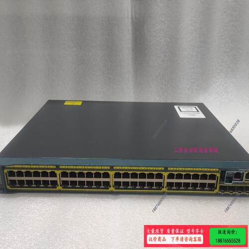 思科CiscoWS-2960S-48TS-L 二手，新，【议价】