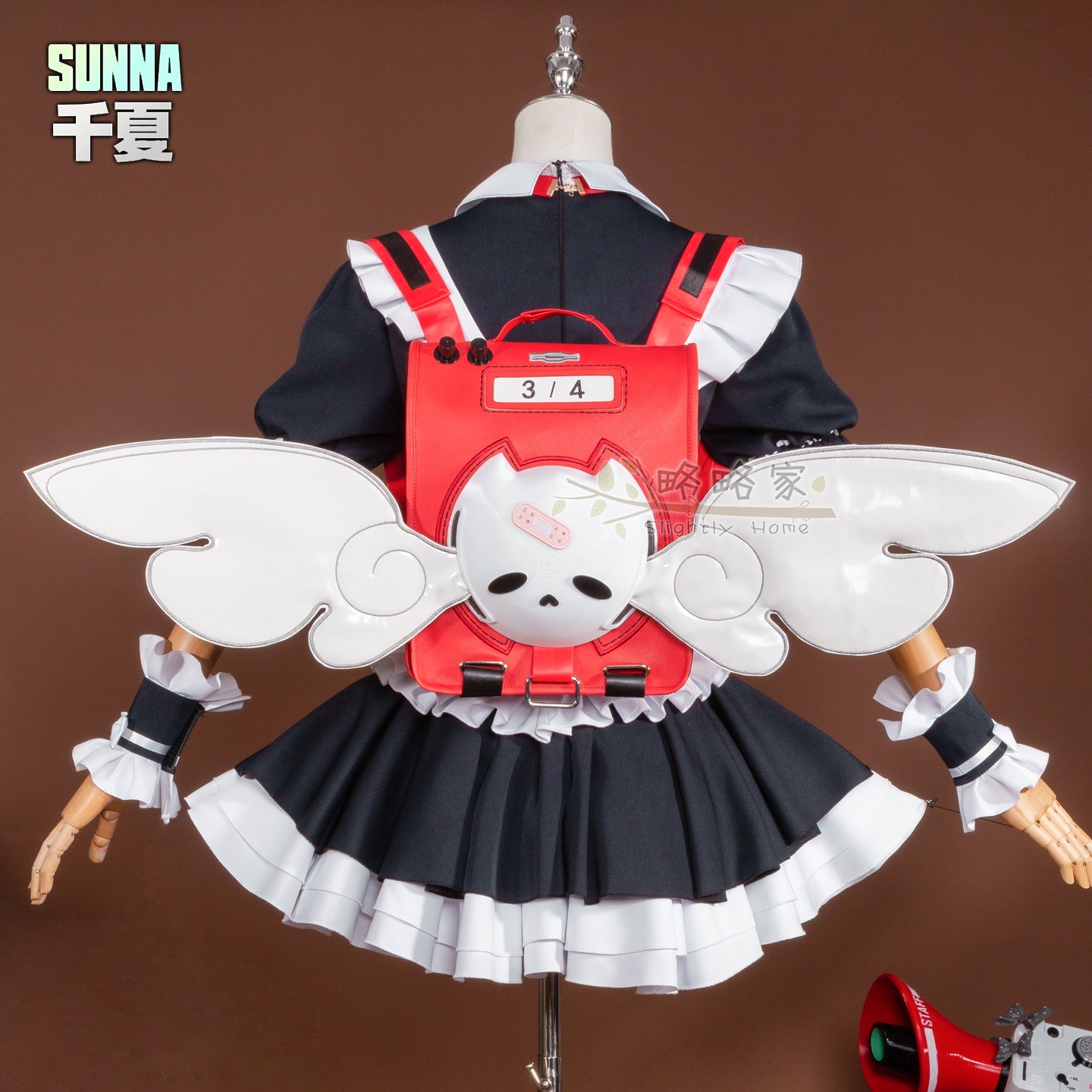 略略家绝区零千夏cos书包背包二次元萝莉双肩包包cosplay动漫道具