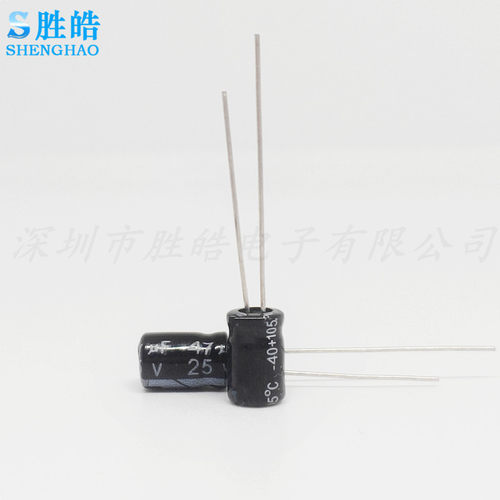 47uf25v全新铝电解电容器