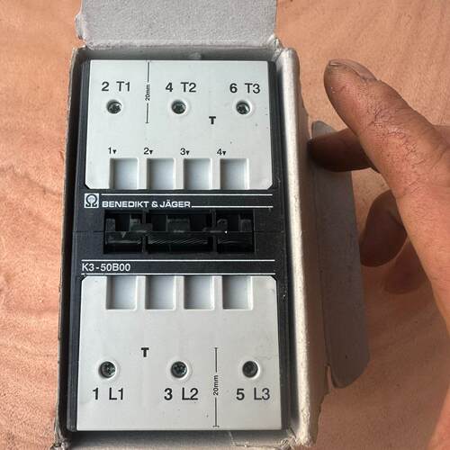 议价K3-50B00 万能接触器 Benedikt & Jager 奥地利工控器件维修